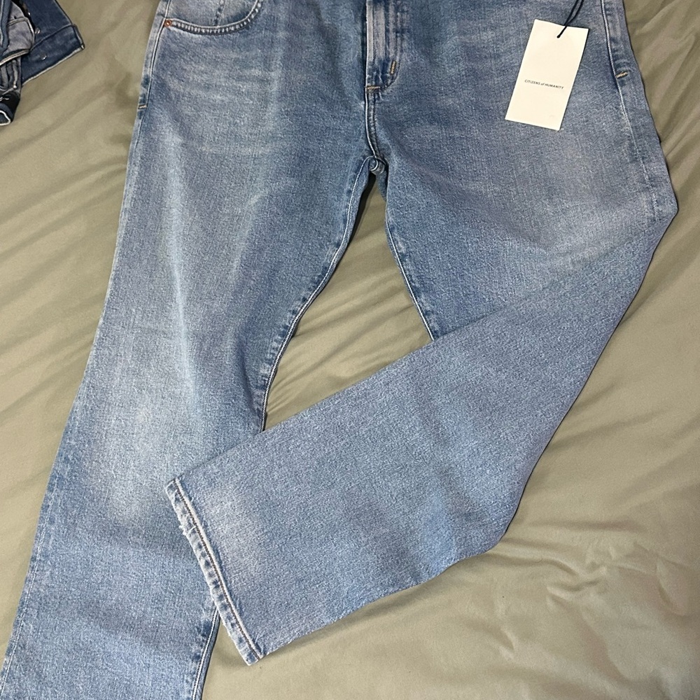 Citizens Of Humanity Light Blue Straight Jeans